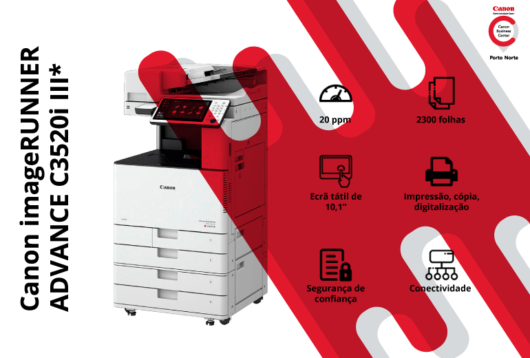 Canon imageRUNNER ADVANCE C3520i III* - CBC Porto Norte