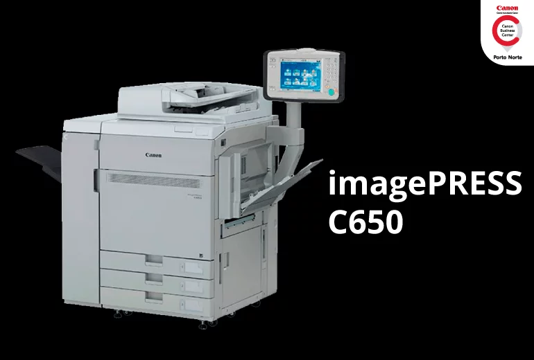 Impressoras De Produção - Canon imagePRESS C650 - CBCPortoNorte