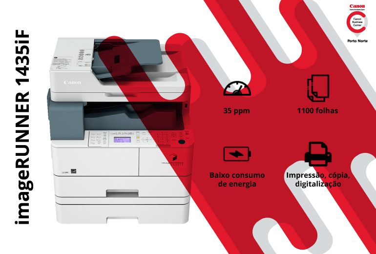 Impressora de Escritório - imageRUNNER 1435iF - CBCPortoNorte