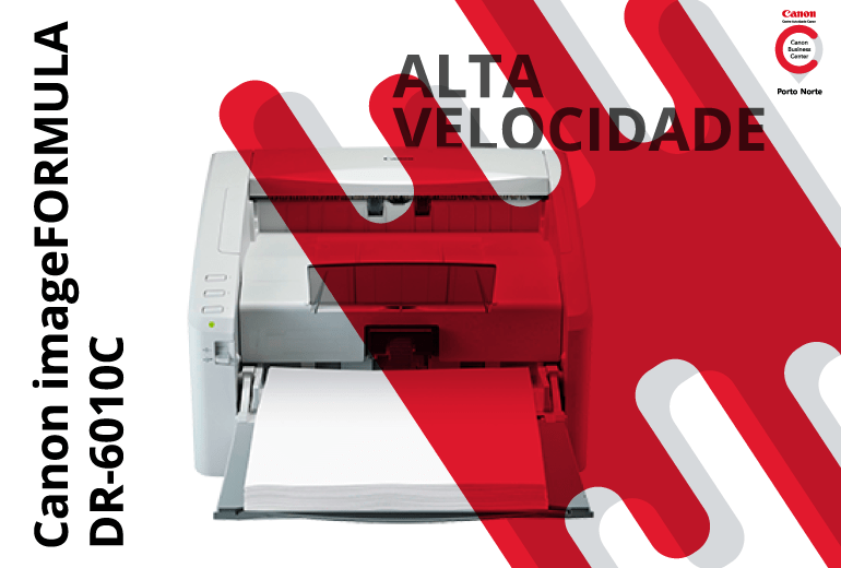 Digitalizadora de secretária - Canon imageFORMULA DR-6010C - CBCPortoNorte