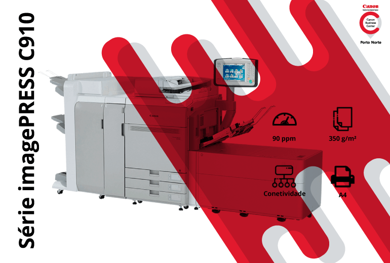 Impressoras De Produção – Série imagePRESS C910 - CBC Porto Norte