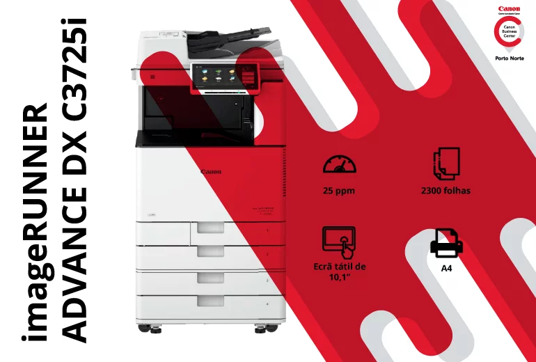 Impressora de Escritório – imageRUNNER ADVANCE DX C3725i - CBC Porto Norte