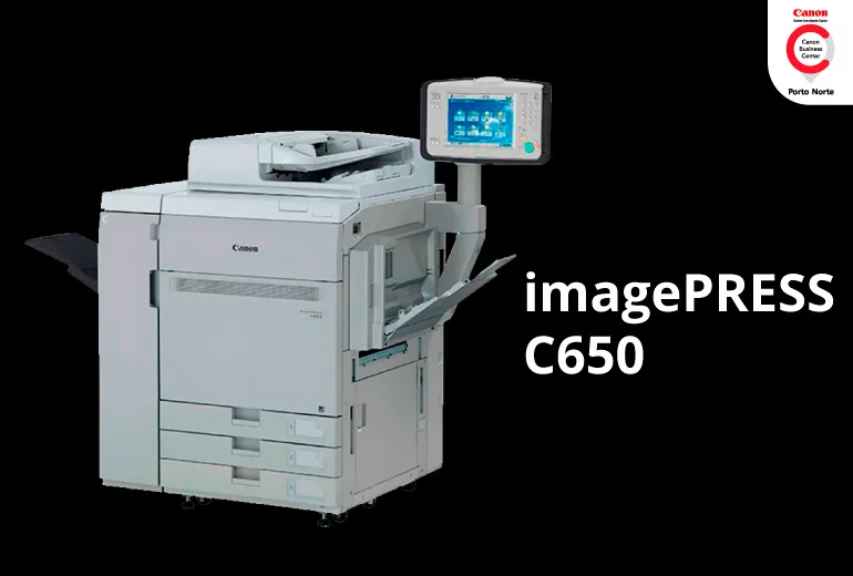 Impressoras De Produção - Canon imagePRESS C650 - CBCPortoNorte