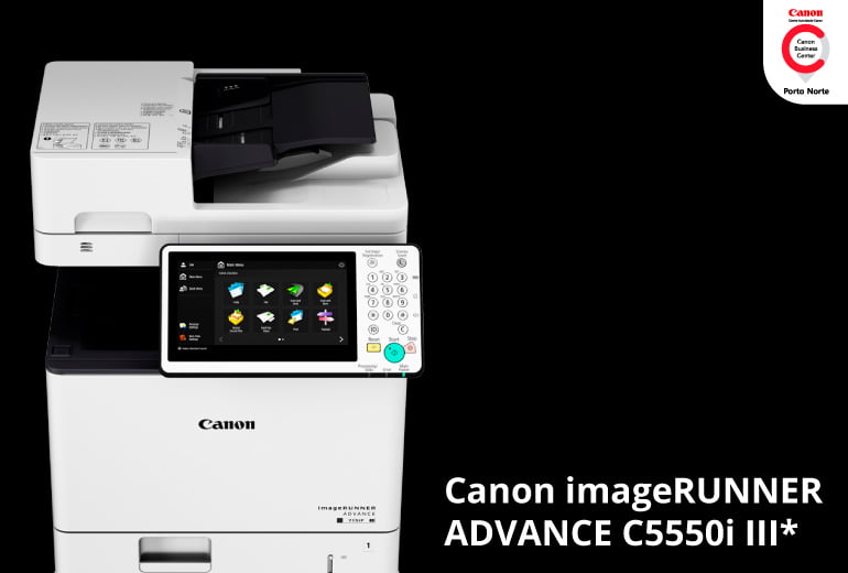 Impressora de Escritório - Canon imageRUNNER ADVANCE C5550i III* - CBC Porto Norte