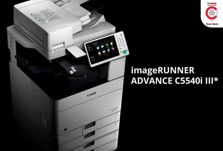 Impressora de Escritório - Canon imageRUNNER ADVANCE C5540i III* - CBC Porto Norte