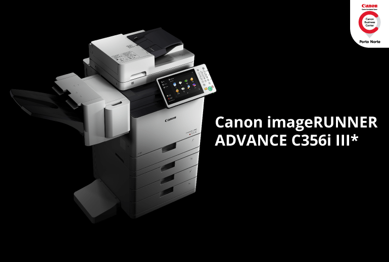 Impressora de Escritório – Canon imageRUNNER ADVANCE C356i III* - cbc porto norte