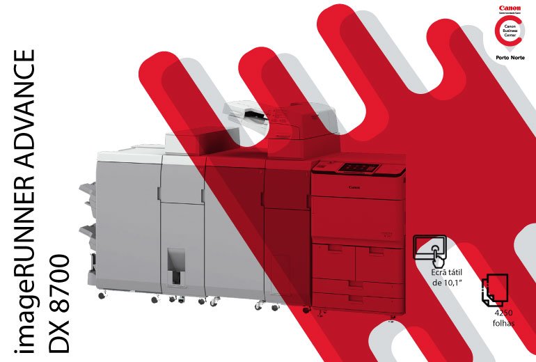 imageRUNNER ADVANCE DX 8700 Series - cbcporto norte