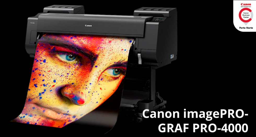 Impressora Grande Formato – imagePROGRAF PRO-4000 - CBC Porto Norte