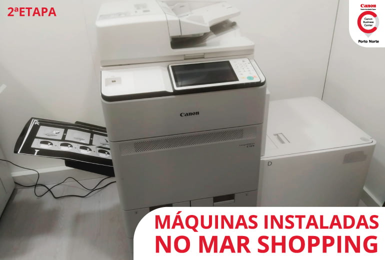 Máquinas Instaladas no Mar Shopping - cbcportonorte
